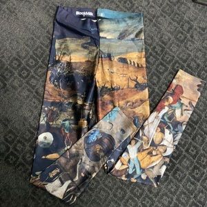 NWT Blackmilk Triumph of Death Leggings Sz Sm
